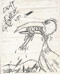 don't ever give up